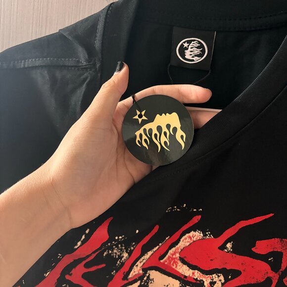 Hellstar Black Logo Open Your Eye Tee - Picture 5 of 7